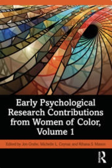 Early Psychological Research Contributions from Women of Color (Vol 1) cover